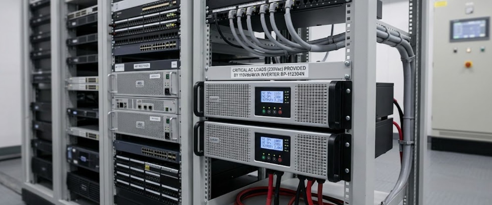 LCD Inverter 110Vdc 125V 4kVA BP-112304N industrial pure sine wave inverter